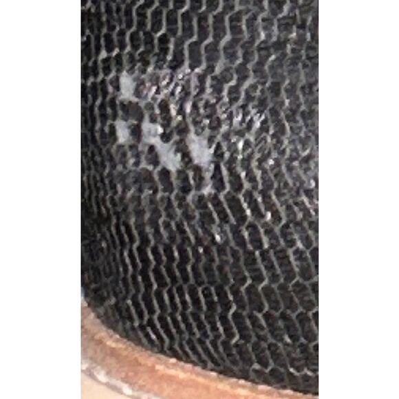 Dolce Vita Huey H2O Water-Resistant Black Leather Lug Sole Booties 8 - Picture 5 of 8